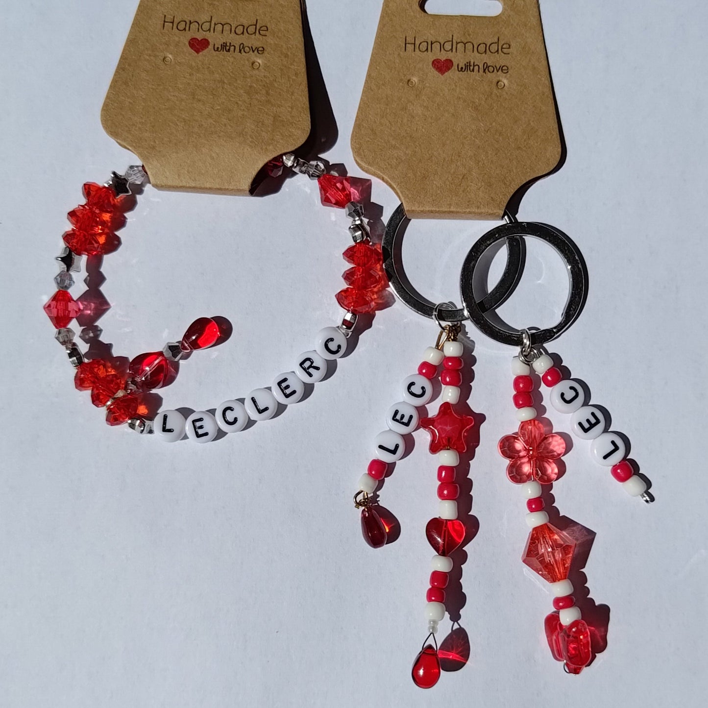 Charles Leclerc Bracelet and keyring