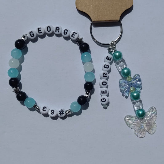 George Russell Bracelet and Keyring