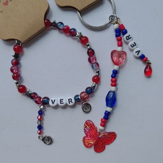 Max Verstappen Bracelet and Keyrings